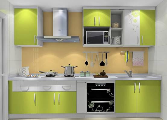 现代厨房的灯光设计分为两个层面，除了对整个厨房的照明，在洗涤区和操作台也要增设橱柜专用射灯。