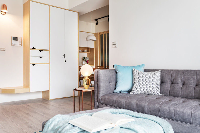 70㎡公寓北欧风格装修 原木质打造清新又自然！