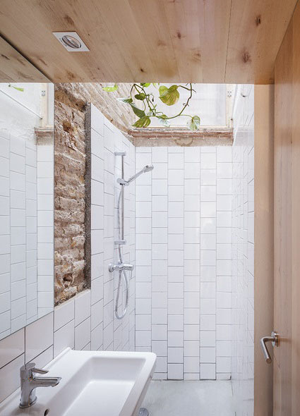 长沙装修公司丨6种不同风格的浴室红砖墙搭配赏析