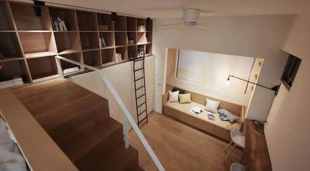 22㎡迷你公寓装修效果图 全能型小空间的魅力！