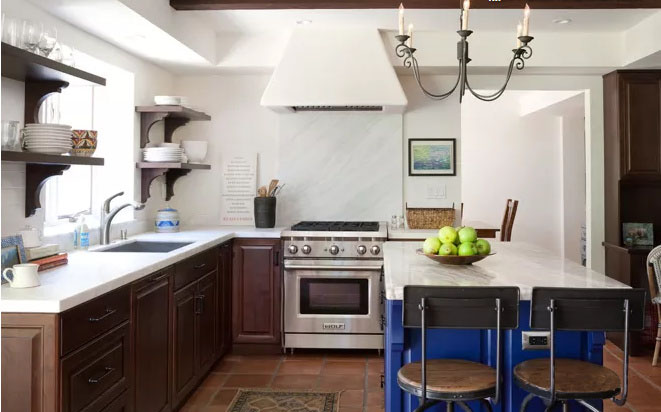 长沙家装丨地中海风格厨房应该如何装修？