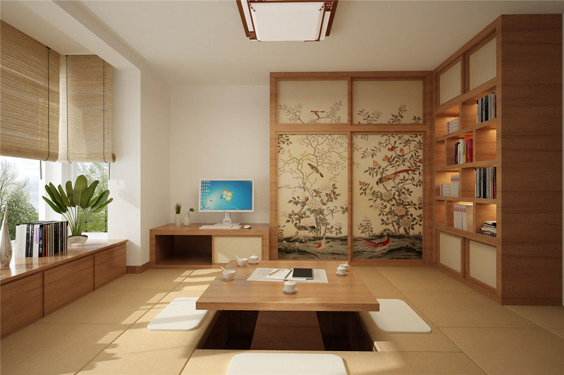 长沙家装公司丨日式风格书房装修设计有哪些特点？