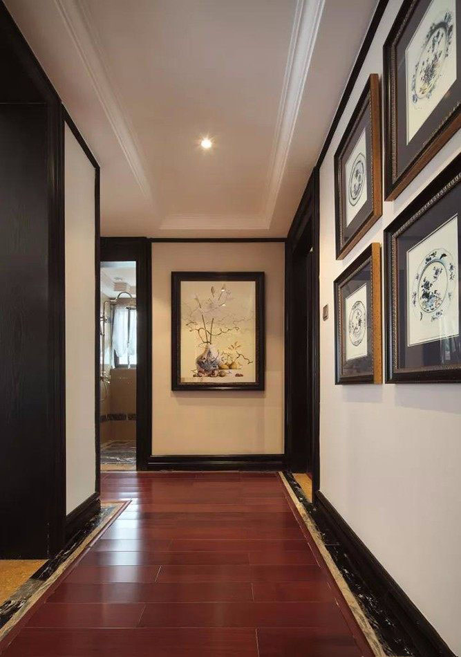 120㎡中式风格装修 深色调打造的优雅空间！