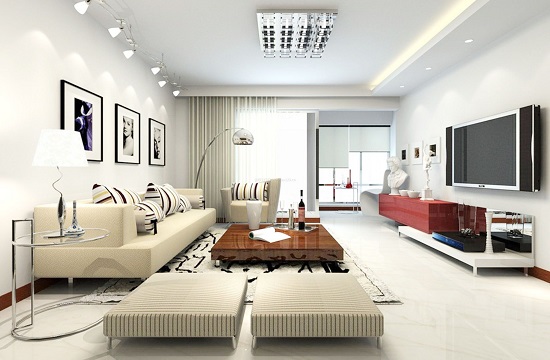 客厅装修别只知道选白色 这些颜色的客厅也很好看！