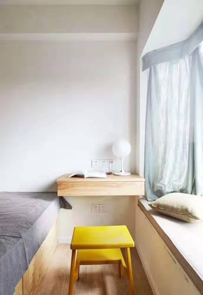 卧室小空间很局促？书桌这样设计，卧室与书房兼得！